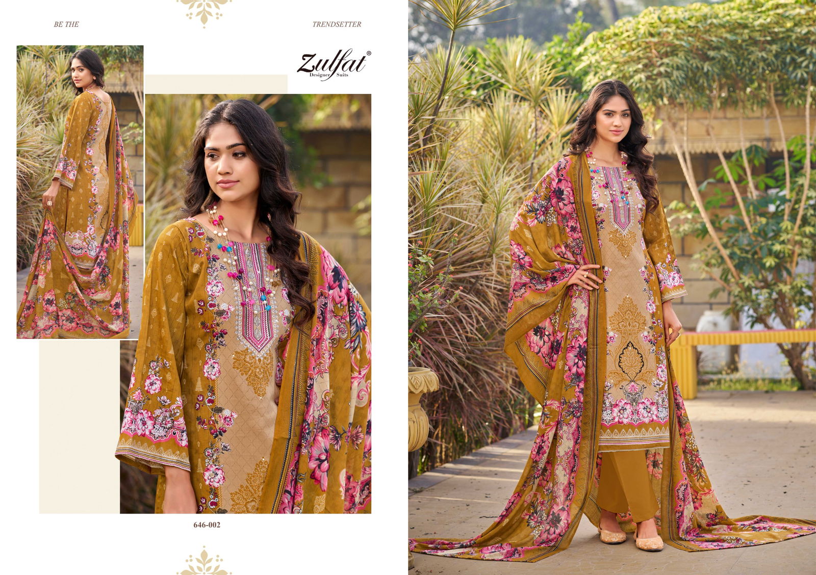 Raabta Vol 6 By Zulfat Jam Cotton Printed Dress Material Suppliers In India